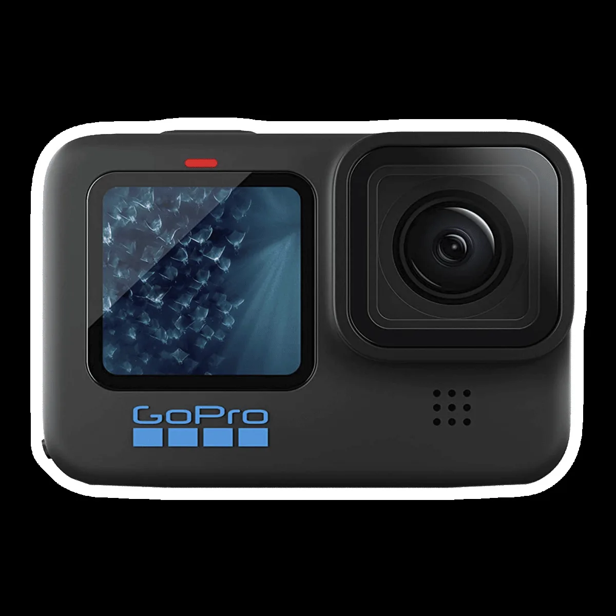 GoPro Hero11 5.3K and 27MP 240 FPS Waterproof Action Camera with Dual LCD Screens (Black)