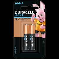 DURACELL Ultra Alkaline AAA Battery For Camera (Pack of 2)