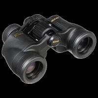 Nikon Aculon A211 7x 35mm Porro Prism Optical Binoculars (Aspherical Eyepiece Lenses, BAA810SA, Black)