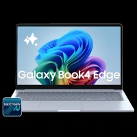 SAMSUNG Galaxy Book4 Edge Qualcomm Snapdragon X Thin & Light Laptop (16GB, 512GB eUFS, Windows 11 Home, 15.59 inch Full HD IPS Display, MS Office Home & Student 2024, Sapphire Blue, 1.5 KG)