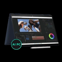 HP Envy x360 14 fc0078TU Intel Core Ultra 5 Touchscreen 2-in-1 Laptop (16GB, 512GB SSD, Windows 11 Home, 14 inch 2.8K OLED Display, MS Office 2021, Atmospheric Blue, 1.39 KG)