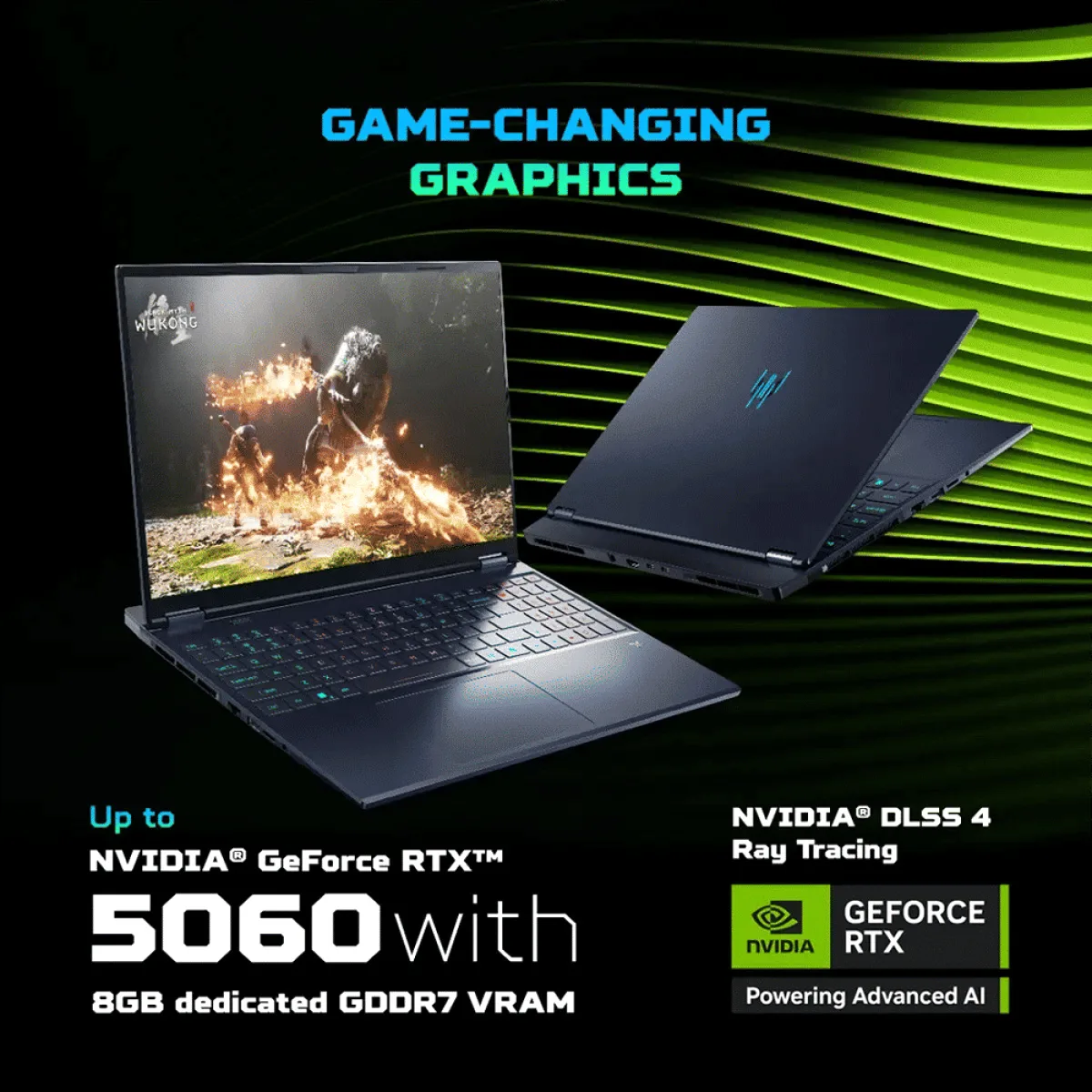 Acer Predator Helios Neo 16S PHN16S-71 Intel Core Ultra 7 Gaming Laptop (16GB, 1TB SSD, Windows 11 Home, 8GB Graphics, 16 inch 240 Hz OLED Display, NVIDIA GeForce RTX 5060, Abyssal Black, 2.3 KG)