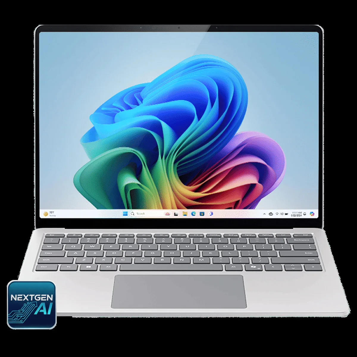 Microsoft Surface 7th Edition Snapdragon X Plus Touchscreen Ultra Thin Laptop (16GB, 256GB SSD, Windows 11 Home, 13.8 inch LCD Display, Microsoft 365 for 6 Months, Platinum, 1.34 KG)