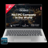 Lenovo IdeaPad Slim 5 14Q8X9 Qualcomm Snapdragon X Plus Thin & Light Laptop (16GB, 1TB SSD, Windows 11 Home, 14 inch WUXGA IPS Display, MS Office Home 2024, Cloud Grey, 1.48 KG)