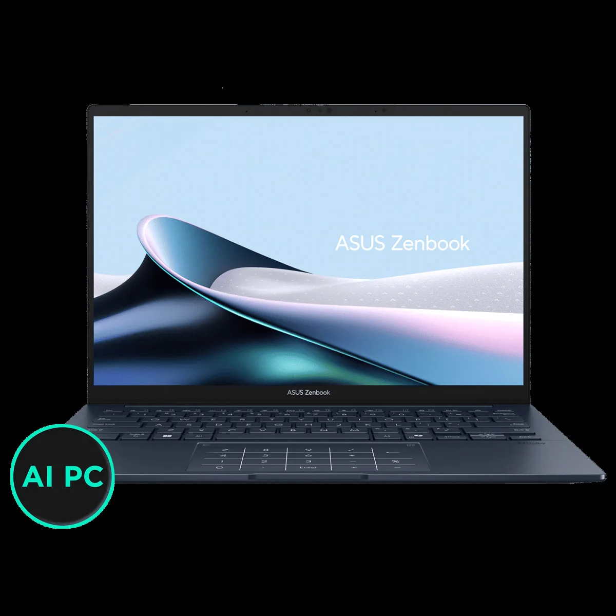 ASUS Zenbook 1 Intel Core Ultra 9 285H Touchscreen Notebook Laptop (32GB, 1TB SSD, Windows 11 Home, 14 inch OLED Display, MS Office 2024, Ponder Blue, 1.28 KG)