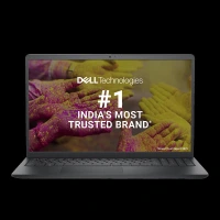 DELL Inspiron 15 3520 Intel Core i3 12th Gen Notebook Laptop (8GB, 512GB SSD, Windows 11 Home, 15.6 inch Full HD Display, MS Office 2021, Carbon Black, 1.85 KG)