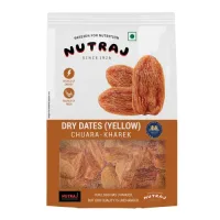Nutraj Dry Seeded Dates (Yellow) Chuara-Kharek Pouch