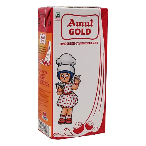 Amul Gold Homogenised Standardised Milk