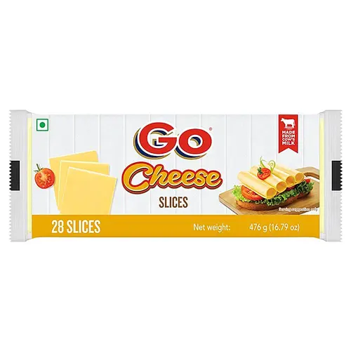 Gowardhan Cheese Slice - 28 Slices