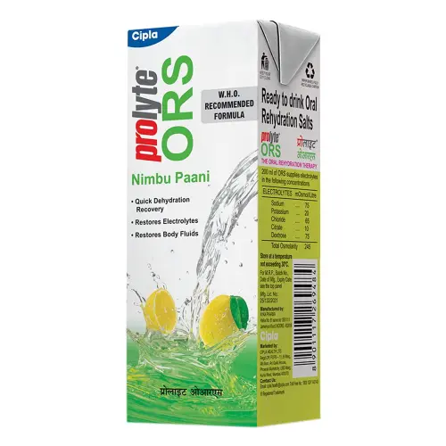 Cipla Prolyte ORS Nimbu Paani