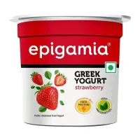Epigamia Low Fat Greek Yogurt Strawberry