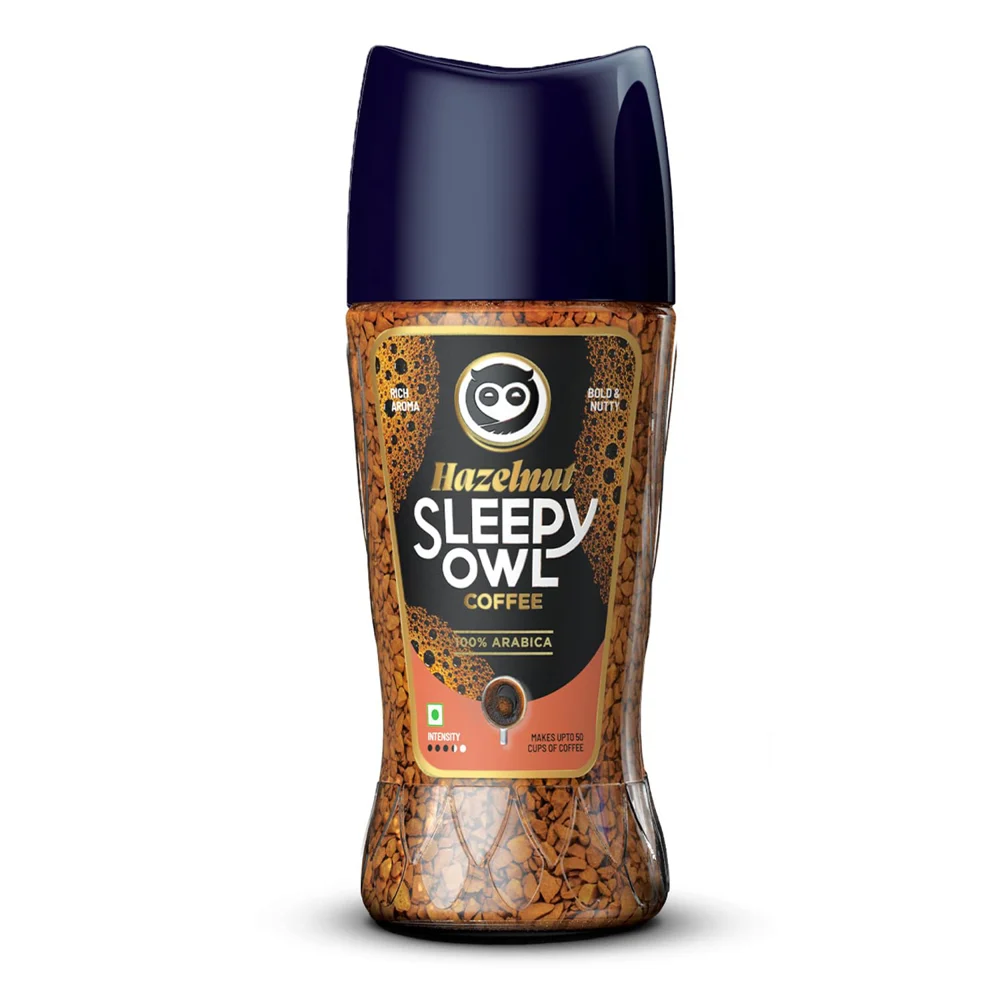 Sleepy Owl Premium Instant Coffee Hazelnut