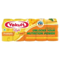 Yakult Light Mango Probiotic Milk Drink