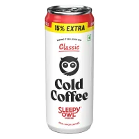 Sleepy Owl Cold Coffee Can Classic