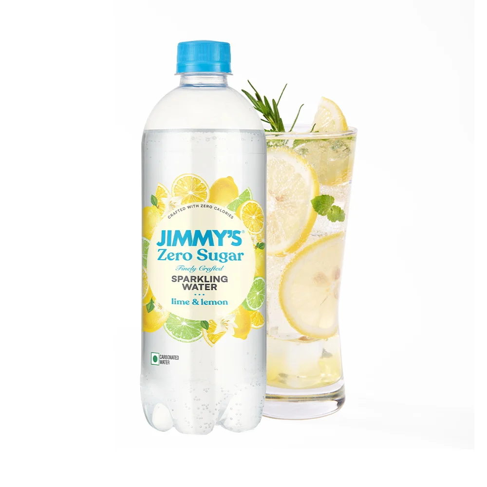 Jimmy's Zero Sugar Sparkling Water Lime & Lemon