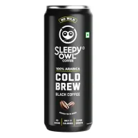 Sleepy Owl No Milk Cold Brew Black Coffee
