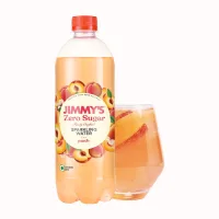 Jimmy's Zero Sugar Sparkling Water Peach