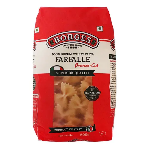 Borges Farfalle Durum Wheat Pasta