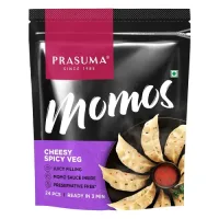Prasuma Cheesy Spicy Veg Frozen Momos