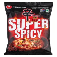Nongshim Shin Red Super Spicy Korean Style Noodles