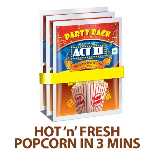 Act II Movie Theatre Butter Flavour Popcorn