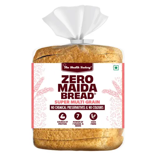 The Health Factory Zero Maida Bread Super Multi Grain