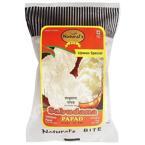 Natural's Bite Sabudana Upwas Papad