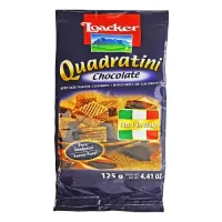 Loacker Quadratini Chocolate Wafer Cookies