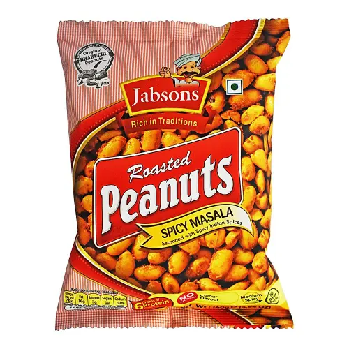 Jabsons Roasted Peanuts Spicy Masala