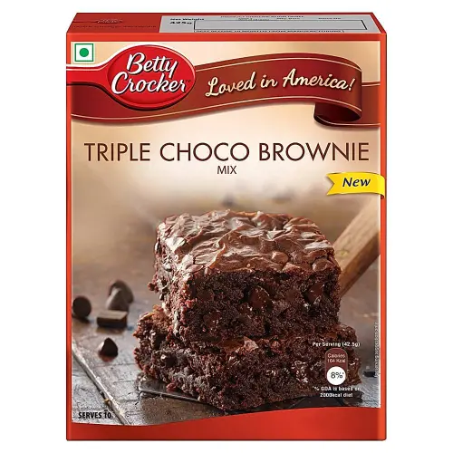 Betty Crocker Triple Choco Brownie Mix