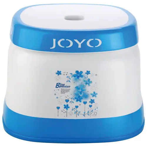 Joyo Better Home Square Printed Patla (Blue) - Medium