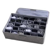 Double R Bags Foldable Socks Organiser With Lid - 43x31x26 cm