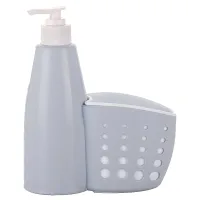 Happy Family Foam Buddy Soap Dispenser & Brush Holder - Grey