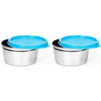 Signoraware Steel Tiny Wonder Container - Blue