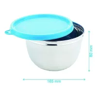 Signoraware Steel Mixing Bowl - Blue