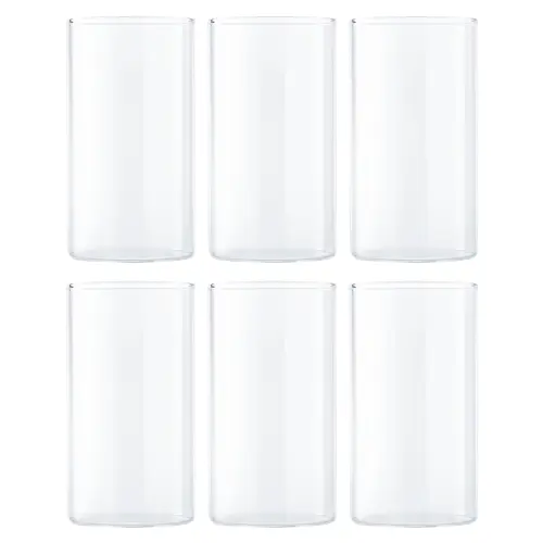 Borosil Vision Medium Glass Set (295 ml) - 6 Pieces
