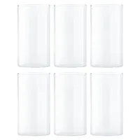 Borosil Vision Medium Glass Set (295 ml) - 6 Pieces