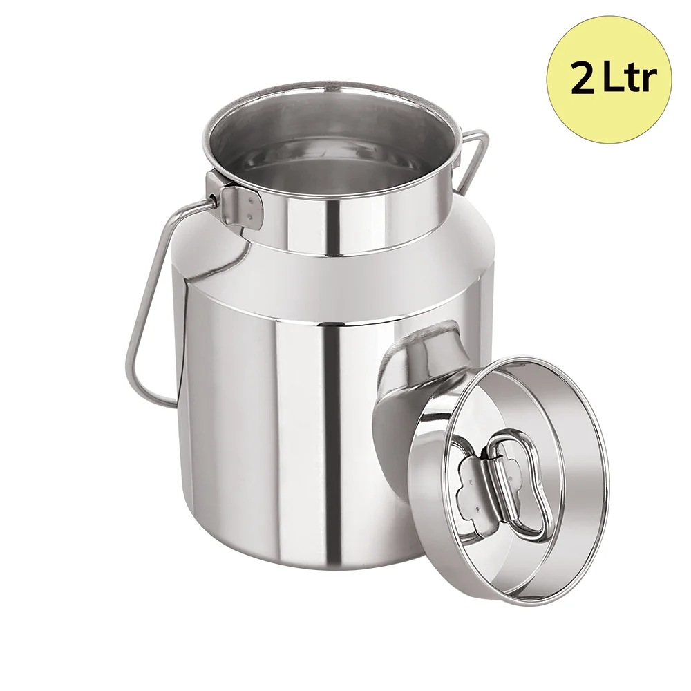 Gokul Stainless Steel Akhand Jointless Barni - 2 L