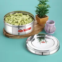 Gokul Stainless Steel Storage Container (Dabba) - Large