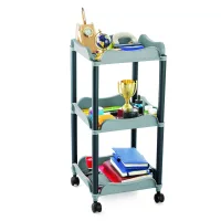 Mastercook Cuba 3 Layer Storage Rack - Grey