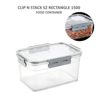Jaipet S2 Clip & Stack Storage Box (Grey) - 1.5 L