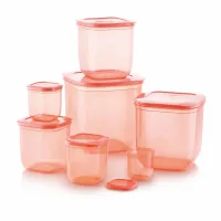Mastercook Malta Promax Storage Container - Peach (7 Pieces)