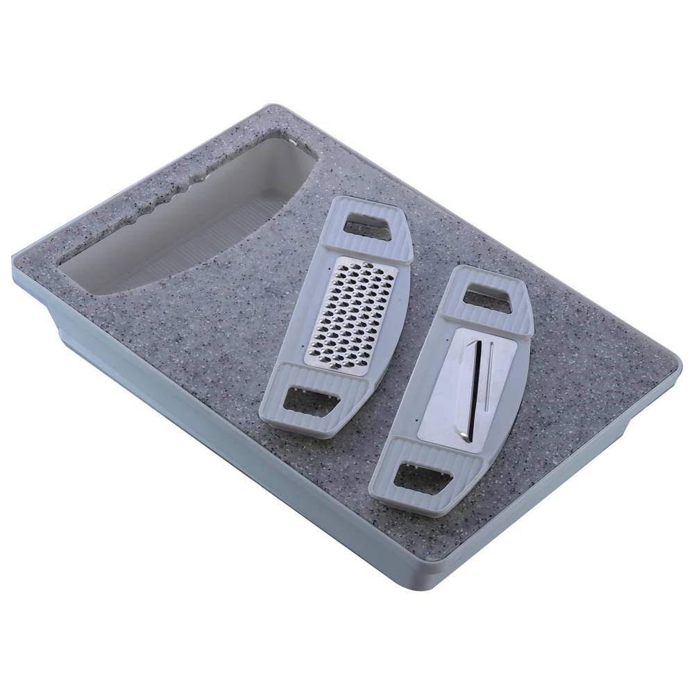 Unica Marble Multipurpose Chopping Board (Grey) - Set of 4