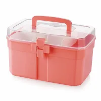 Mastercook Multipurpose Utility Storage Box - Peach