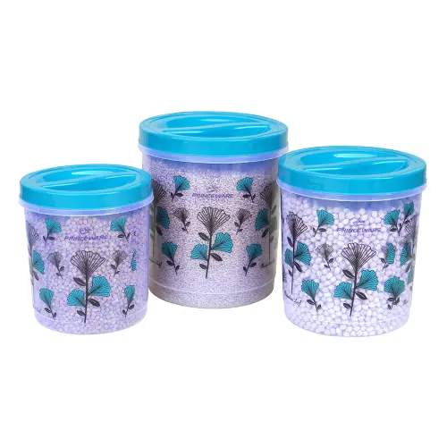 Princeware Twister Plastic Storage Container (Blue)