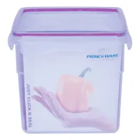 Princeware Click N Seal Square Plastic Container