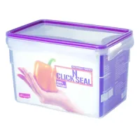 Princeware Click N Seal Rectangular Plastic Container