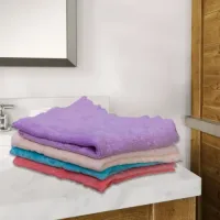 Microfibre Face Towel (Assorted) - 4 Towels