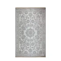 Sapana Plastic Folding Mat (Chatai) Pearl White - 4X6 Feet