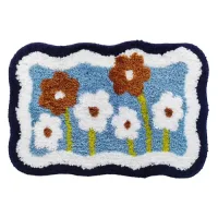 Elegant Weavers Peru Door Mat - Blue
